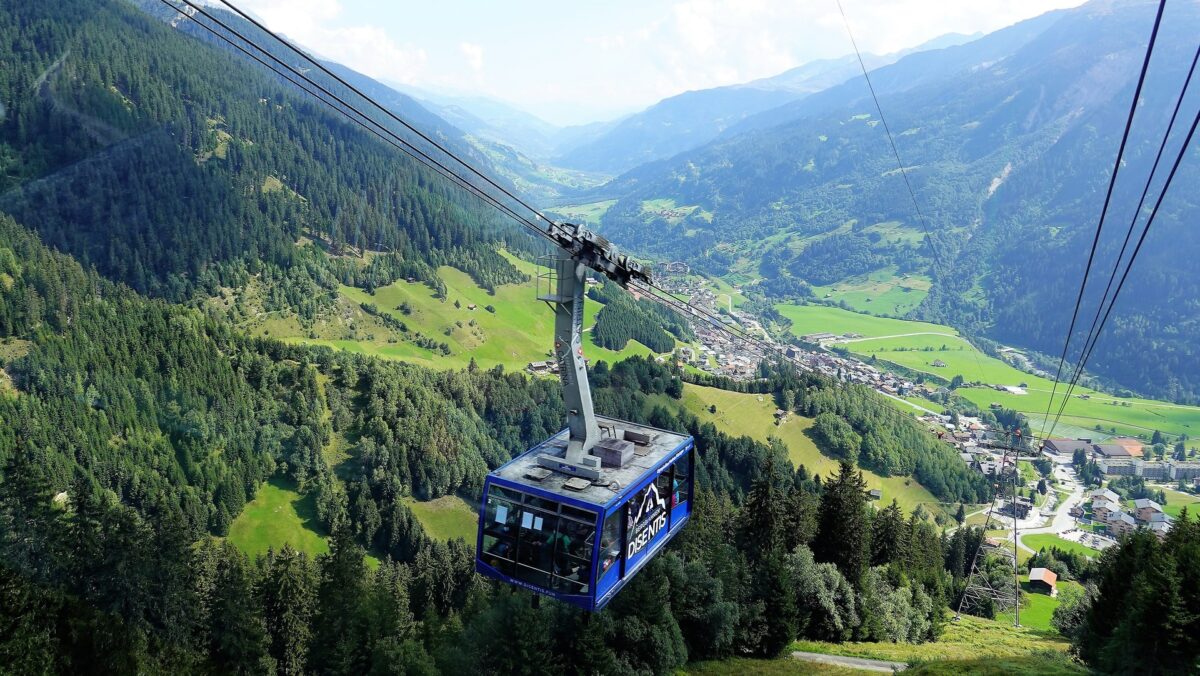 Disentis Sedrun in estate